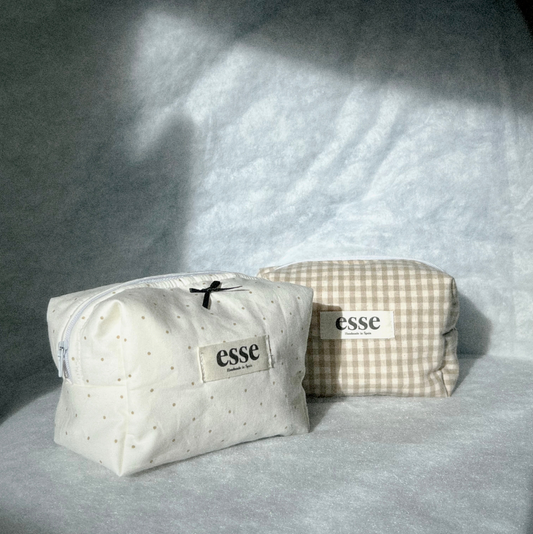 Beauty Case Sesame Dots